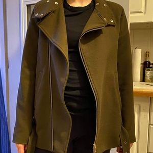 Zara Olive Green jacket, size small